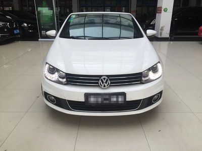 白色大眾EOS硬頂敞篷車 二手車市場交易指南與論壇交流分享